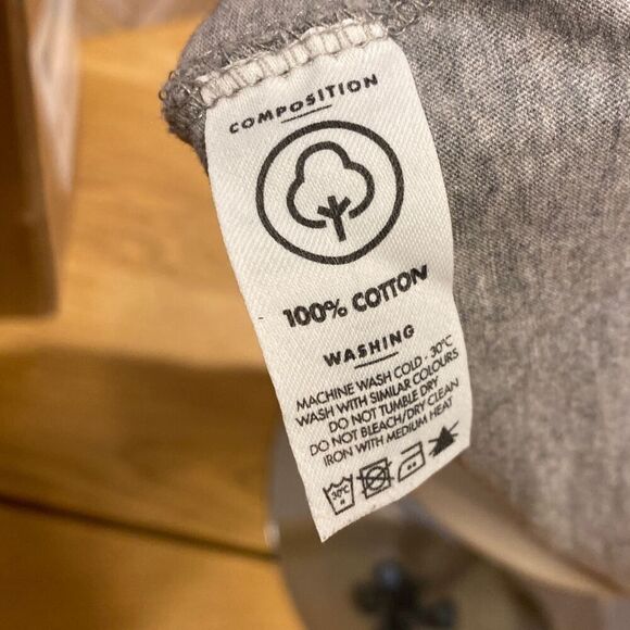 Typographia “45 RPM Vinyl Forever”, Medium Shortsleeved, Gray T-shirt, Unisex - Picture 12 of 13